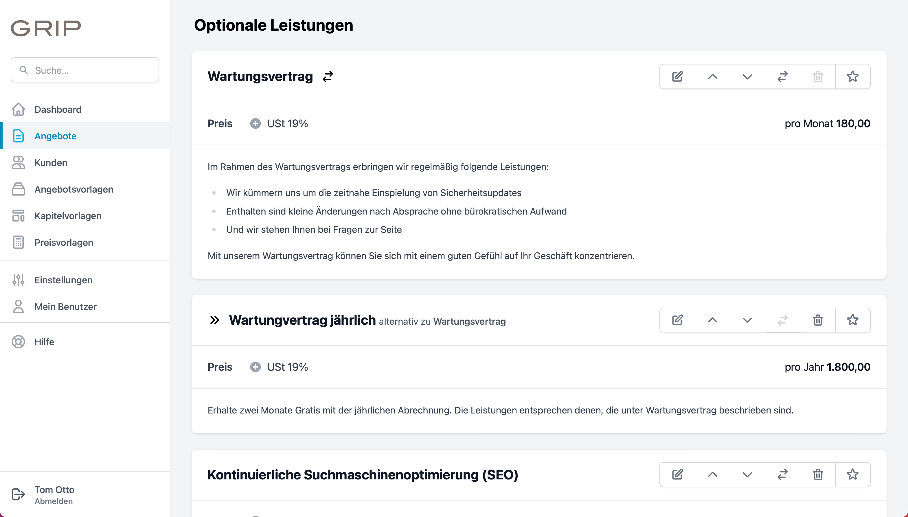 Alternative Leistungen
