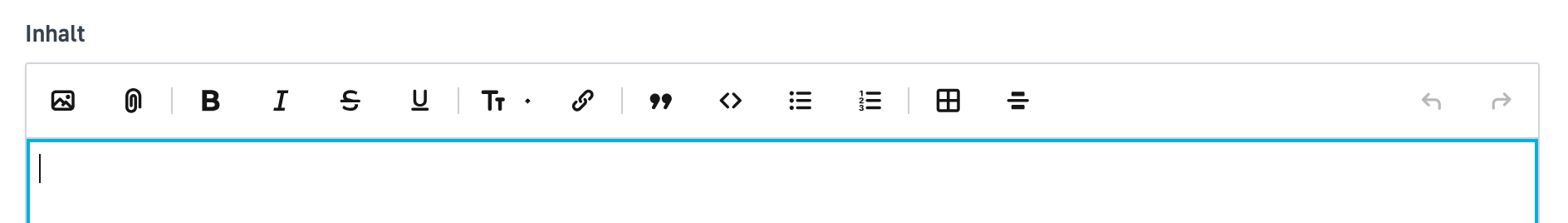 Neuer Editor